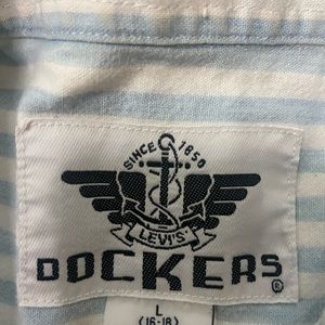 vintage dockers button up